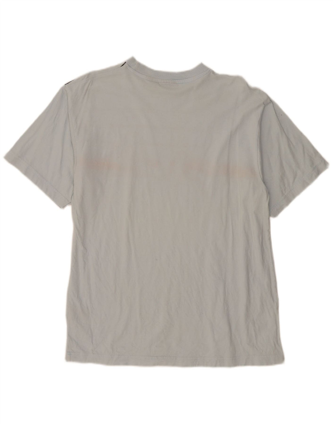 Fila Herre grafisk T-shirt Top Stor grå stribet bomuld