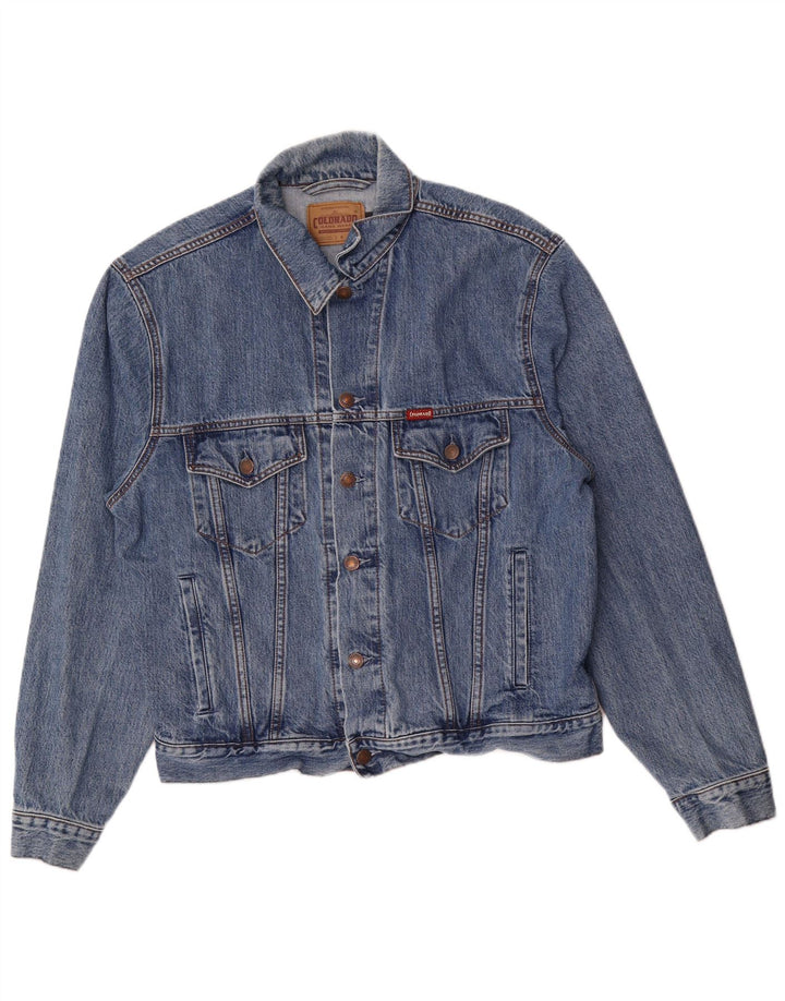 Colorado Herre denimjakke UK 42 XL Blå Bomuld