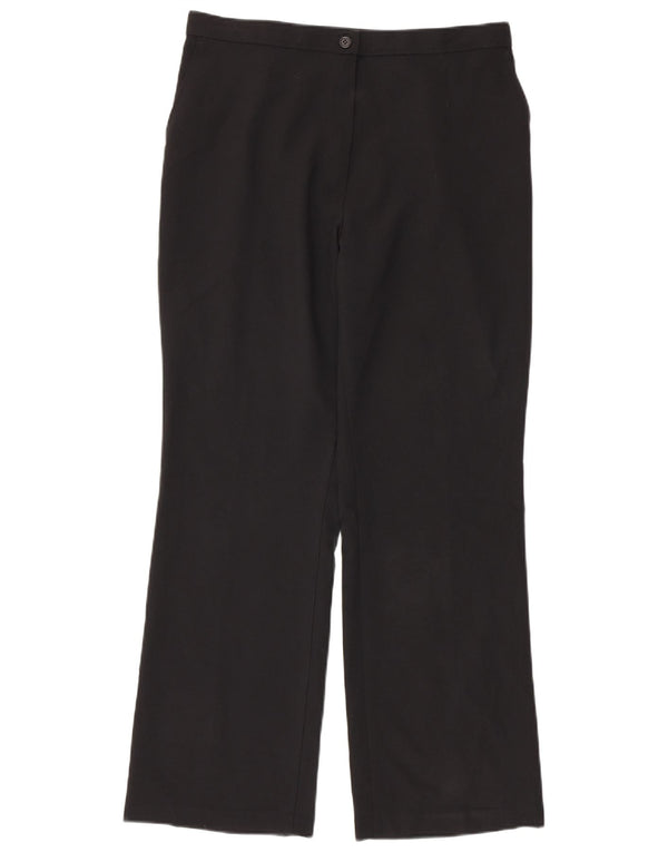 Marks & Spencer Lige fritidsbukser til kvinder UK 16 Large W34 L31 Sort