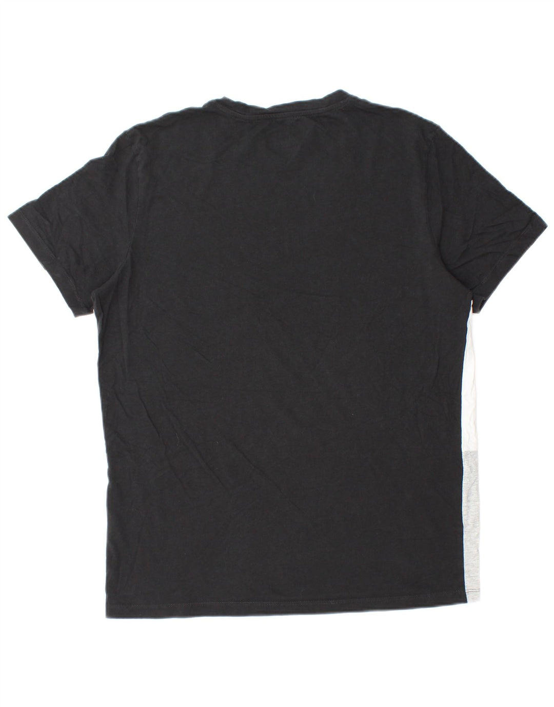 Jack & Jones Herre T-Shirt Top Stor Sort Colourblock