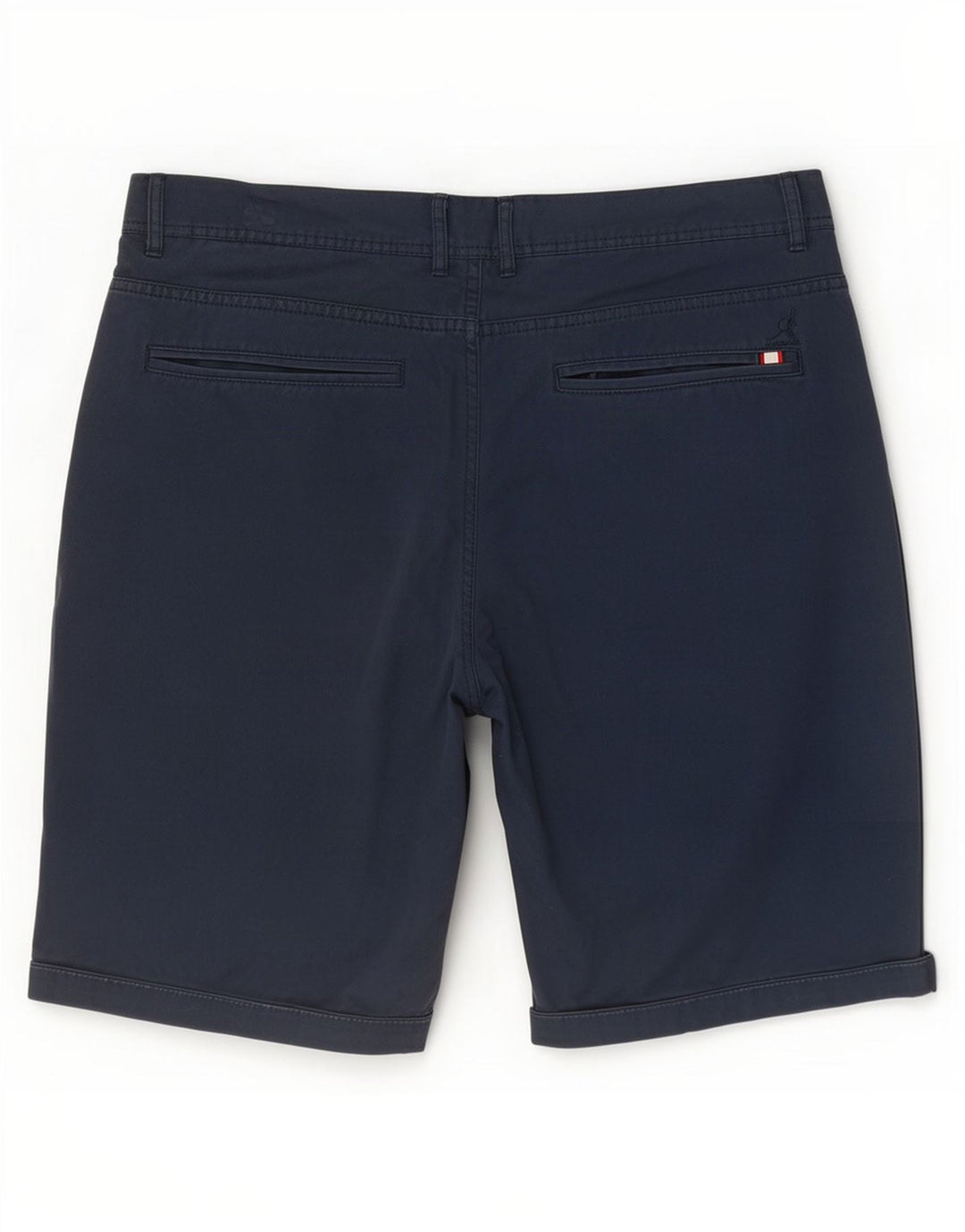 Kangol Herre Chino Shorts Large W36 Marineblå Bomuld