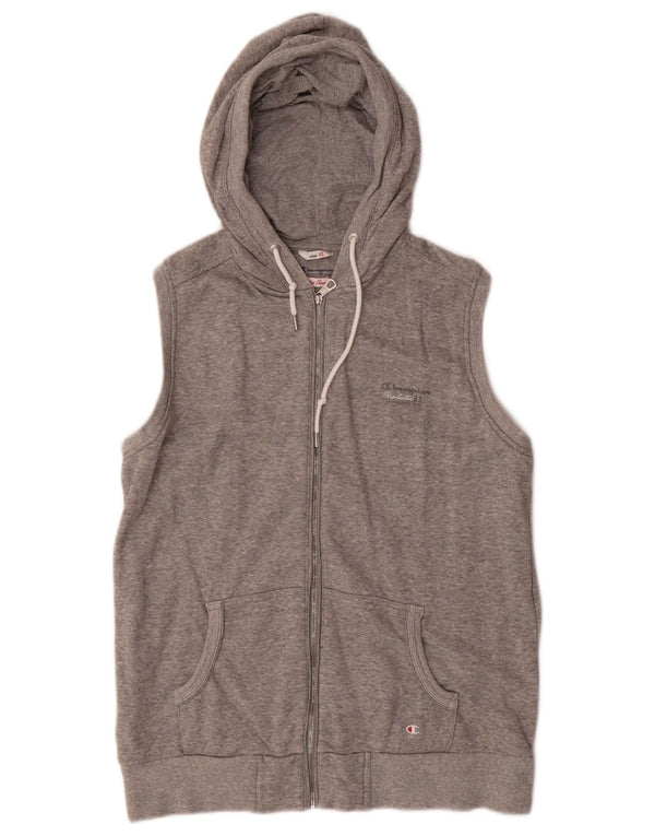 CHAMPION Dame Heritage Classics Hættetrøje med lynlås UK 18 XL Grå