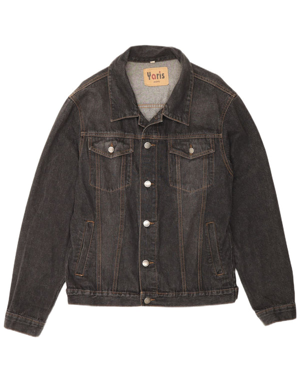 Vintage denimjakke til mænd UK 42 XL Grå bomuld