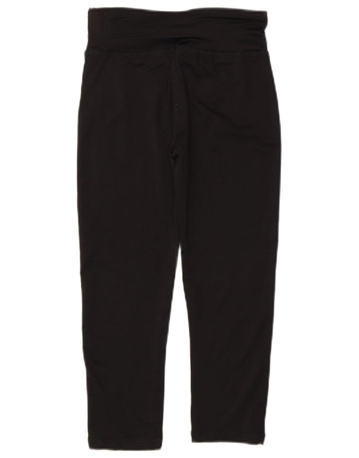 Reebok Girls Capri Grafiske Leggings 10-11 år Sort Polyester