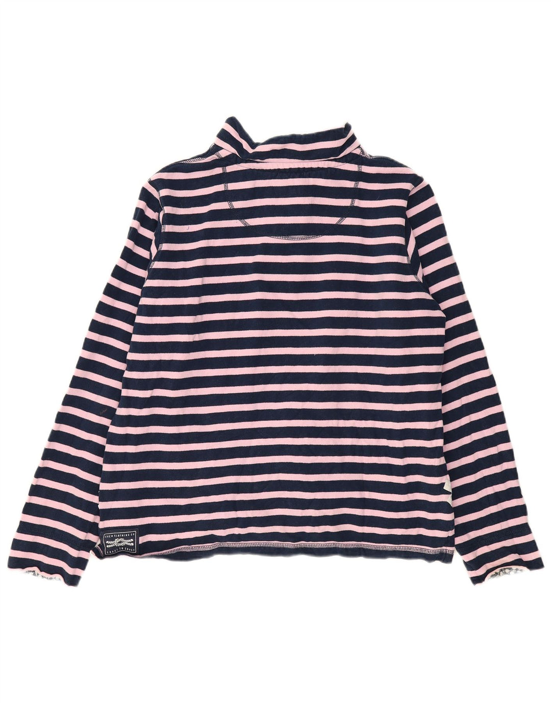 Besætningstøj Dame Sweatshirt Jumper UK 16 Stor Marineblå Stribet