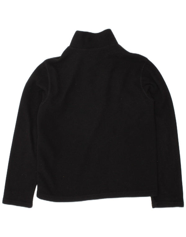 The North Face Boys Fleece Jumper med lynlås 7-8 år Lille sort polyester