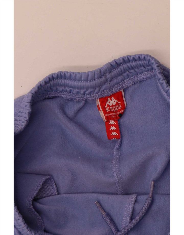 Kappa Graphic Tracksuit Bukser til kvinder UK 10 Small Purple Polyester