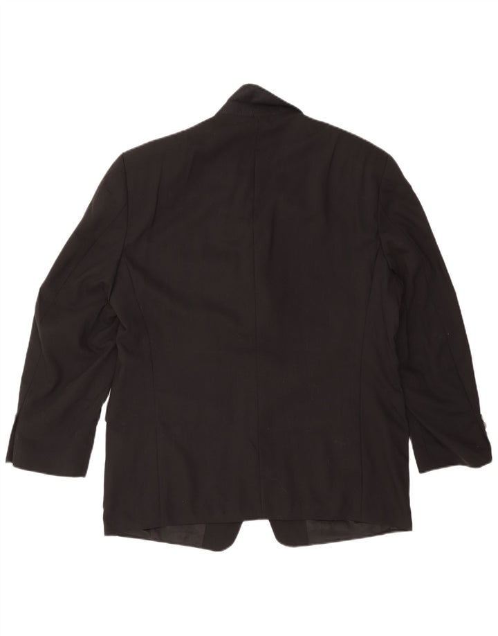 Chaps Herre 3-knaps blazerjakke UK 38 Medium Sort Uld