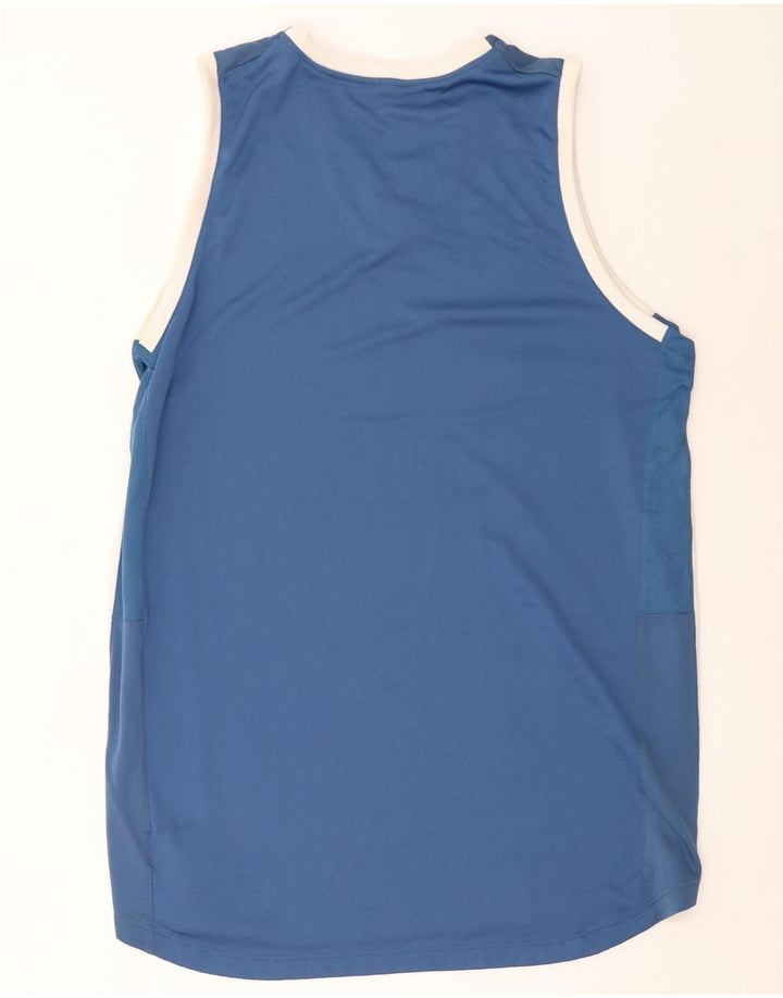 Nike Herre højvest Top 3XL Blå Colourblock Polyester