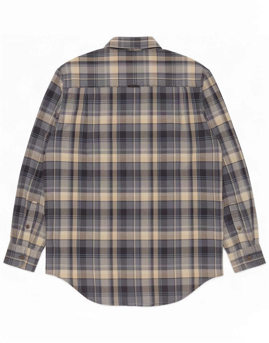 Timberland Flannelskjorte til mænd Medium Blue Plaid Cotton