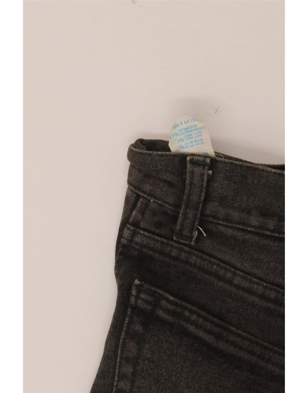 CARRERA denimnederdel til kvinder W28 Mellem sort bomuld