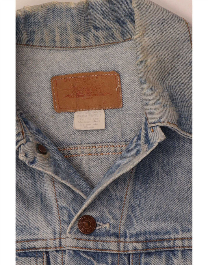 Levi's Dame denimjakke UK 12 Medium Blue