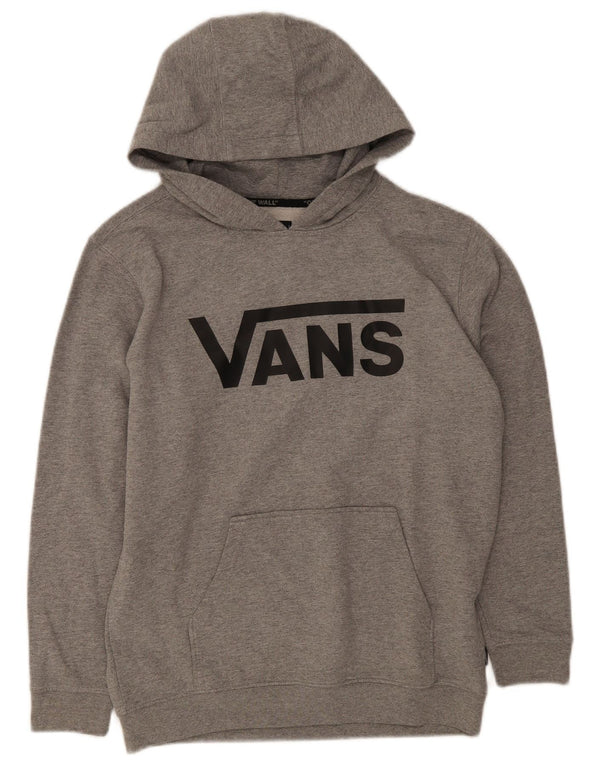 Vans Graphic Hoodie Jumper UK 18 XL Grå Bomuld