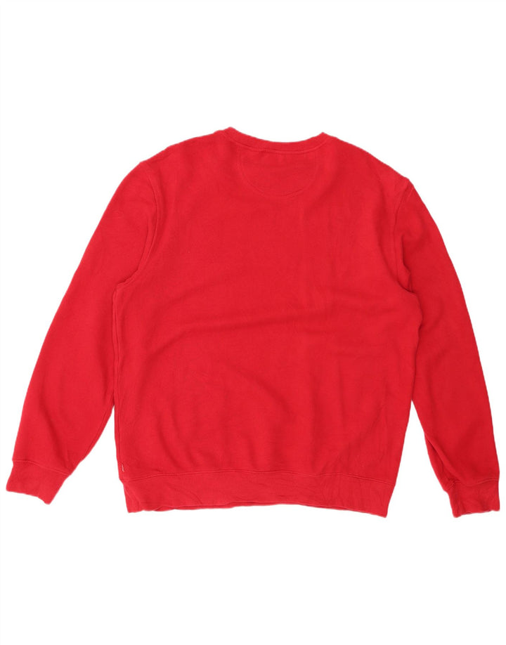 IZOD Sweatshirt til mænd, stor rød