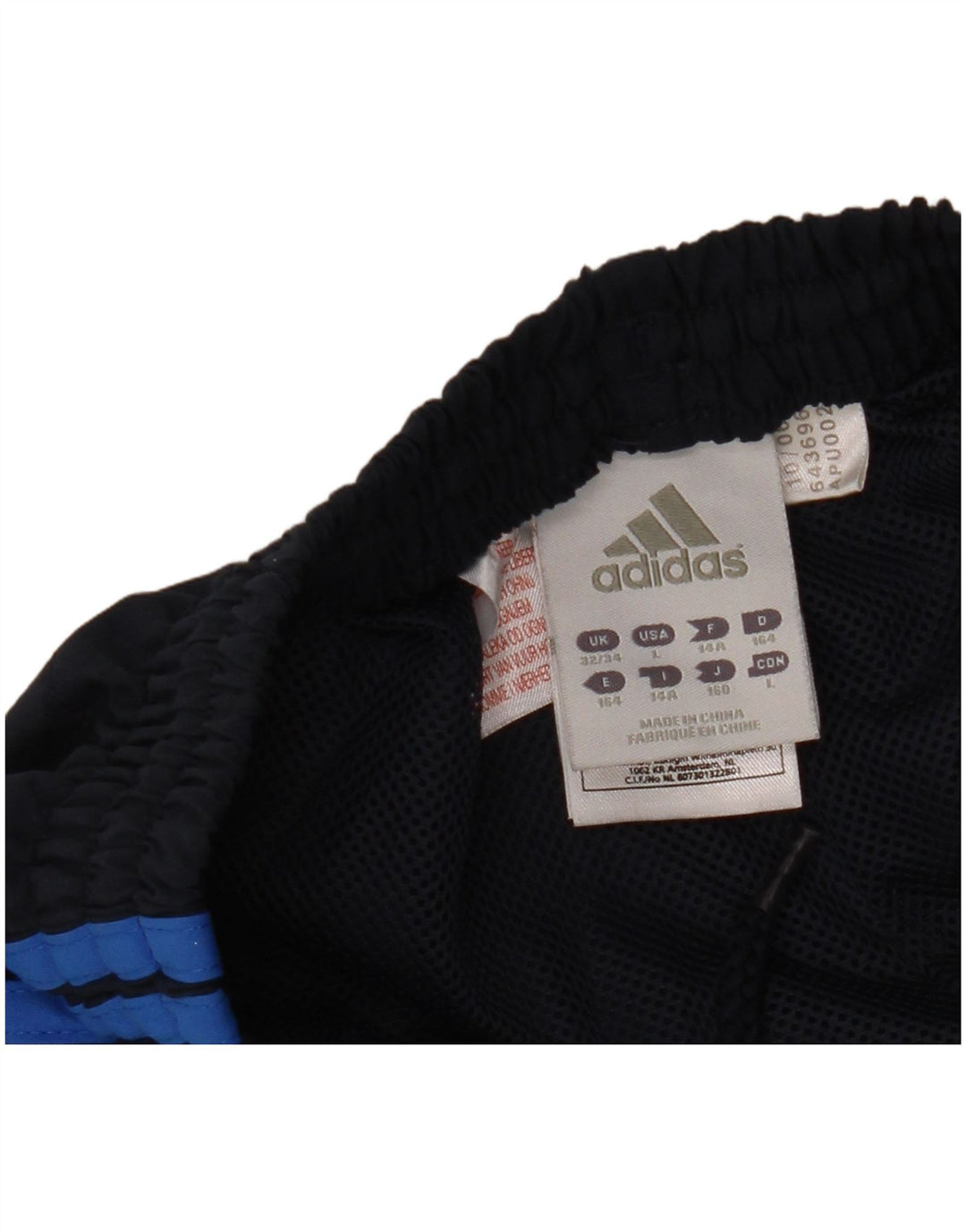 Adidas Træningsdragtsbukser til drenge 13-14 år Marineblå polyester