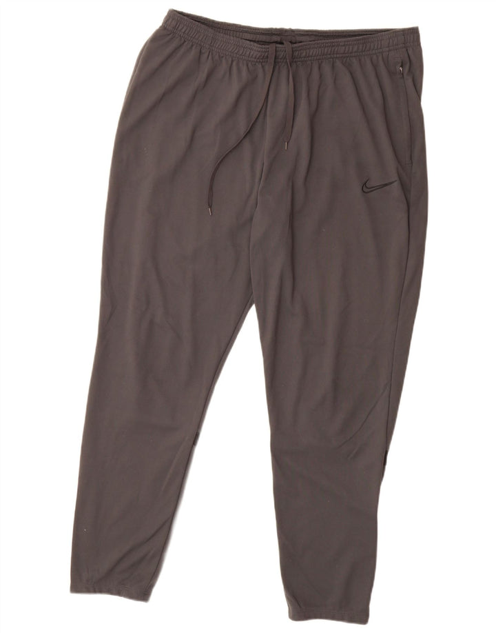 Nike Herre Dri Fit træningsdragt Bukser XL Grå Colourblock Polyester
