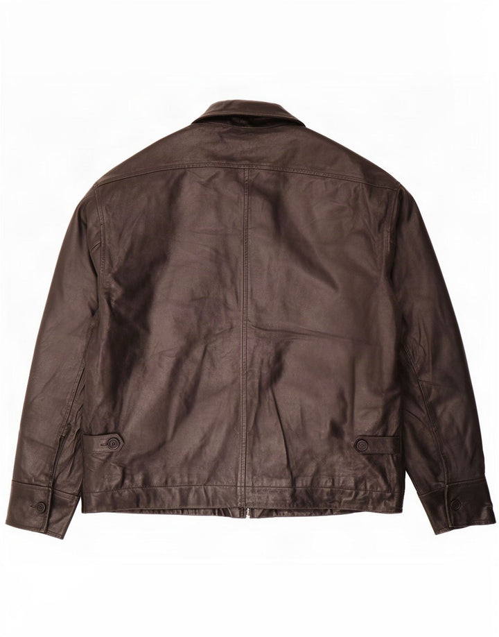 Paul Smith Herre Læderjakke UK 42 XL Sort