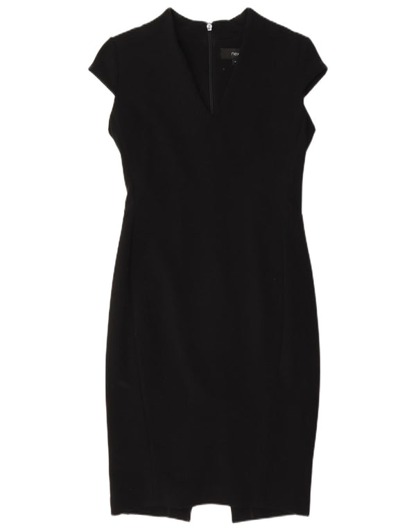 Næste Womens Sheath Dress UK 8 Small Black Polyester