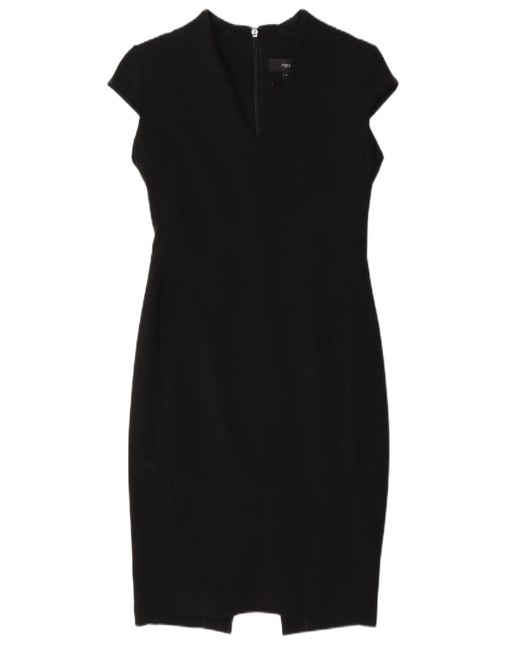 Næste Womens Sheath Dress UK 8 Small Black Polyester
