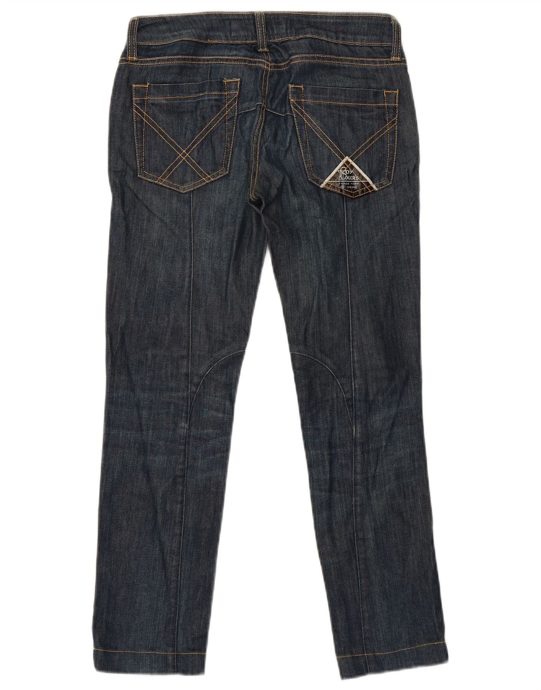 Roy Rogers Dame Slim Jeans W24 L28 Marineblå Bomuld