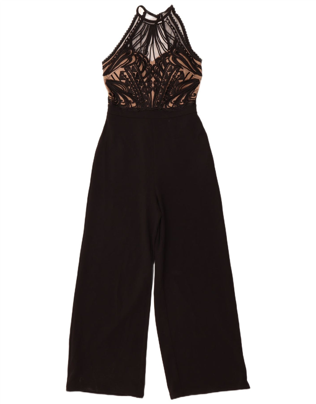 Lipsy Womens Sleeveless Jumpsuit UK 8 Small Black