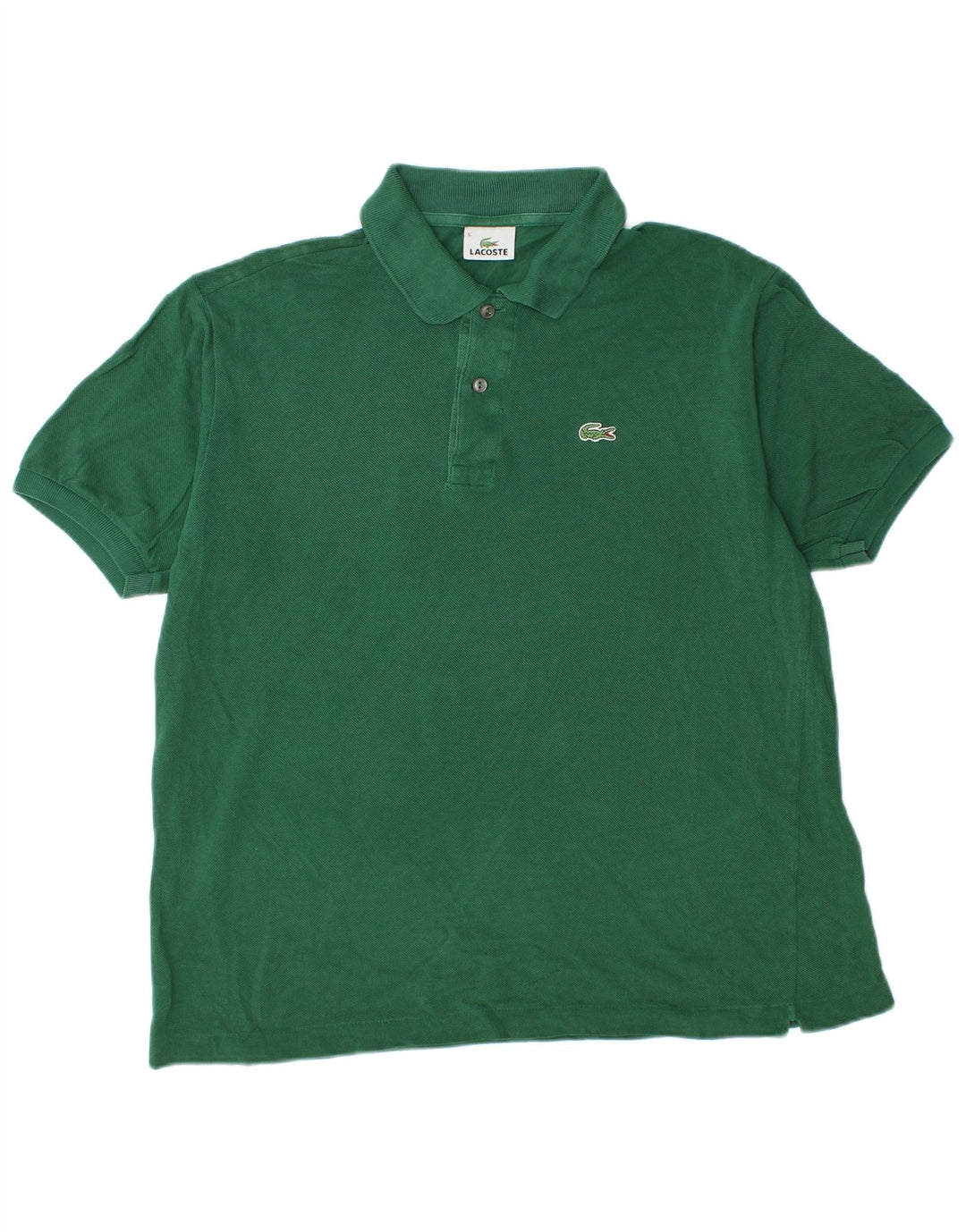 Lacoste herre poloskjorte str. 5 Large grøn bomuld