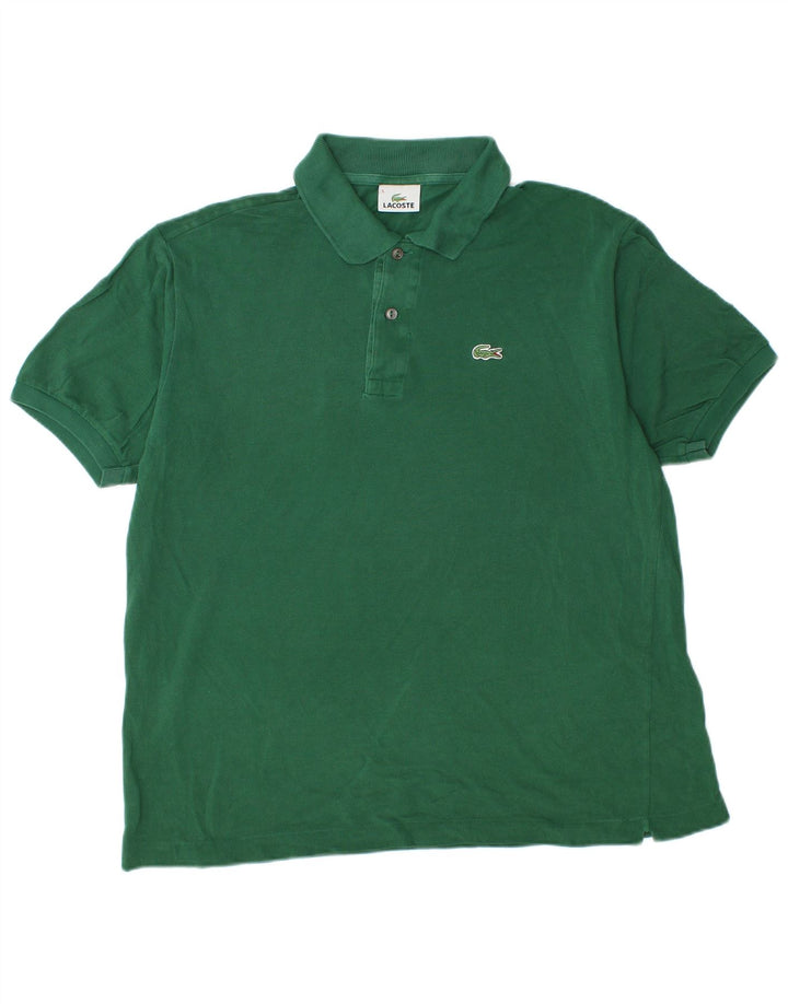 Lacoste herre poloskjorte str. 5 Large grøn bomuld