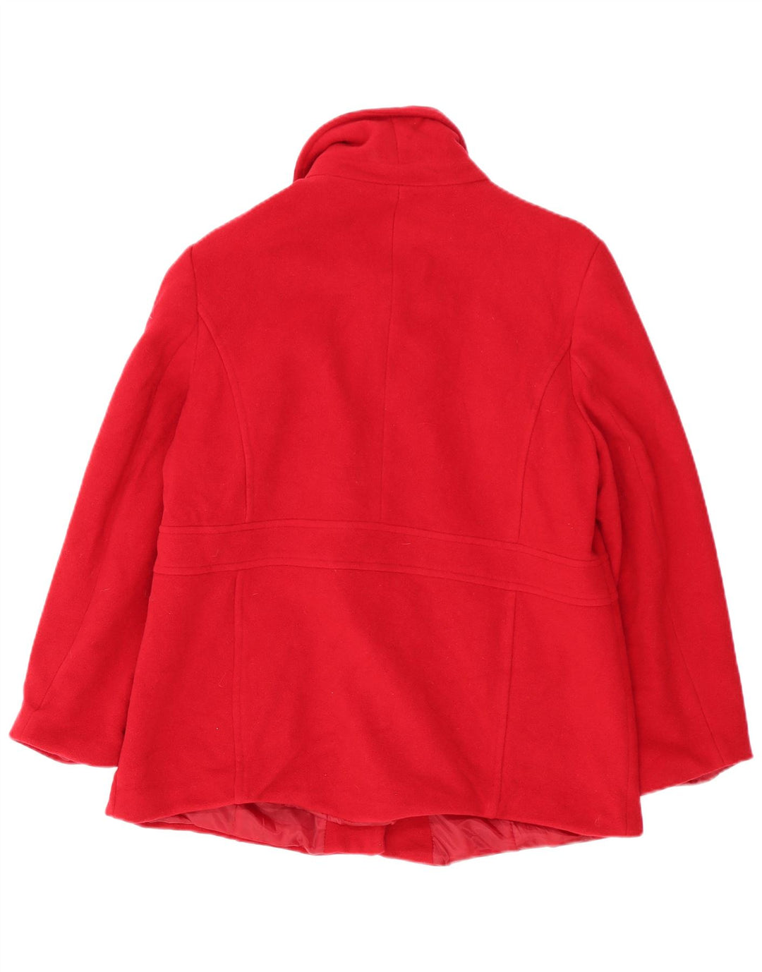 Vintage damejakke EU 46 XL rød uld