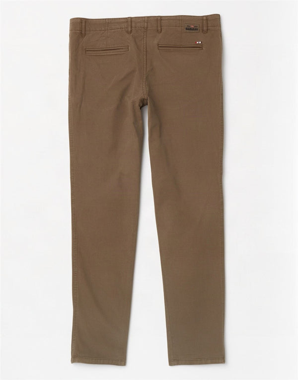 Napapijri Herre Geographic Slim Chino Bukser W33 L33 Brun