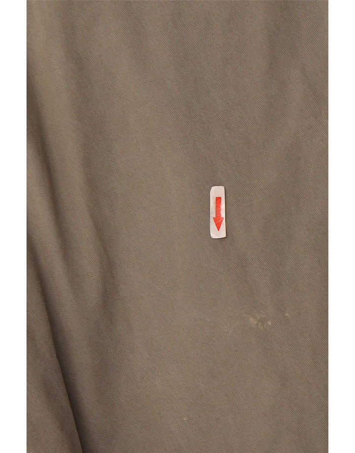 Marks & Spencer Herre Pegged Suit Bukser W40 L31 Khaki Bomuld