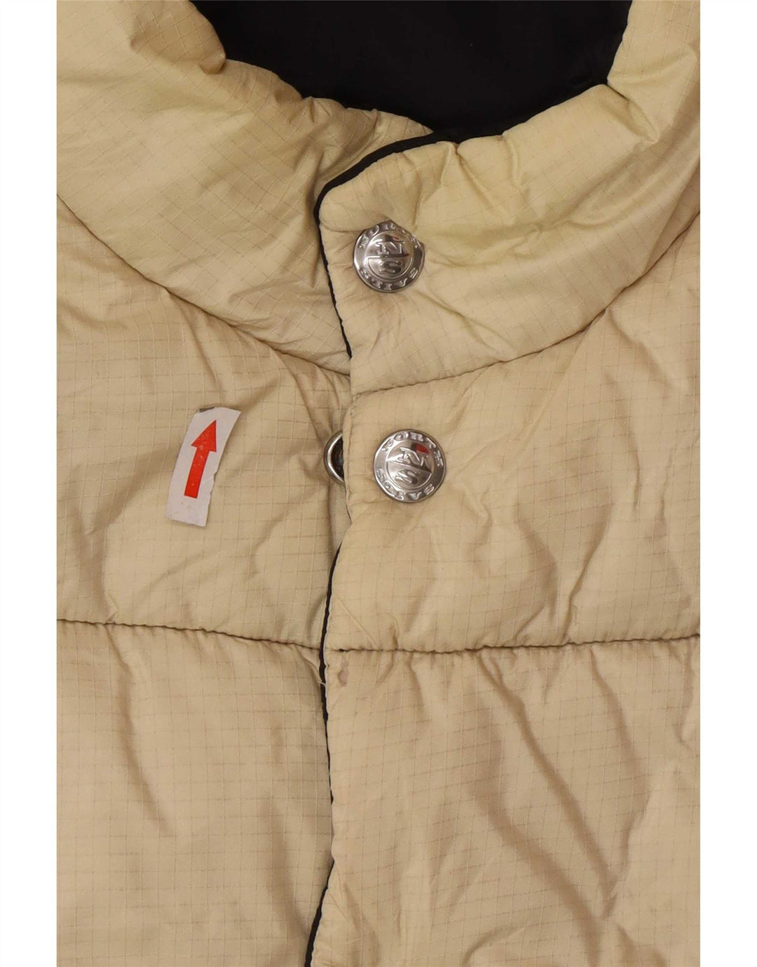North Sails Herre Vendbar Polstret Gilet UK 42 XL Sort Polyamid