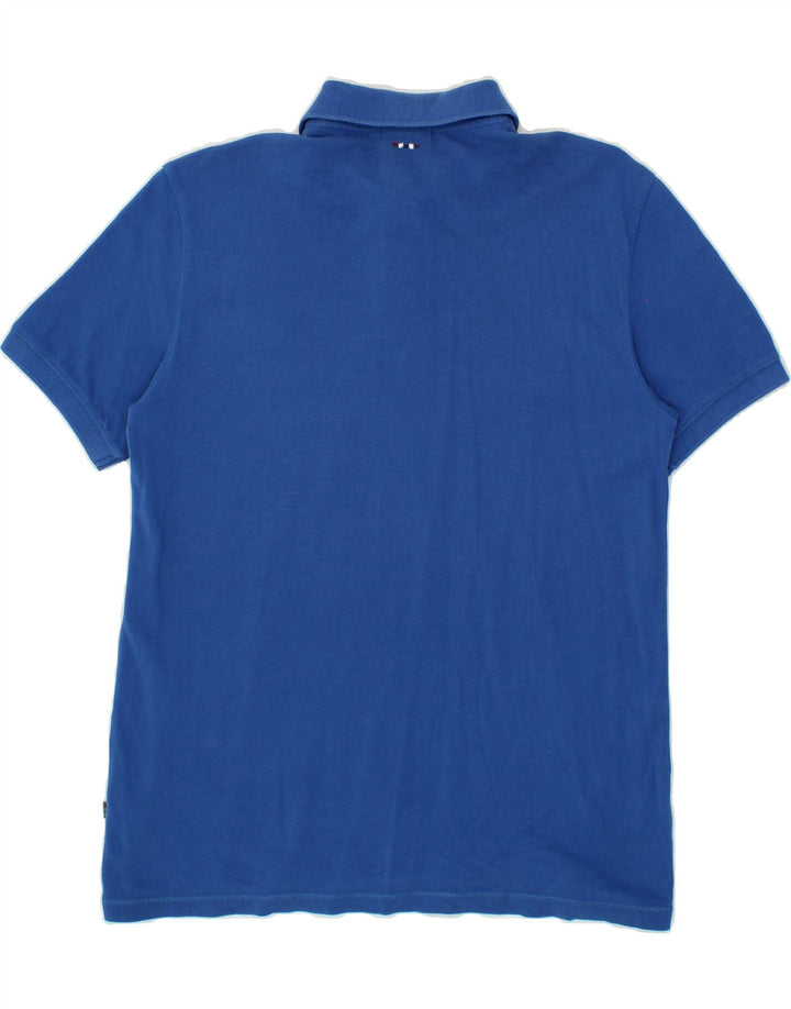 NAPAPIJRI Mens Polo Shirt Small Blue Vintage Napapijri and Second-Hand Napapijri from Messina Hembry 