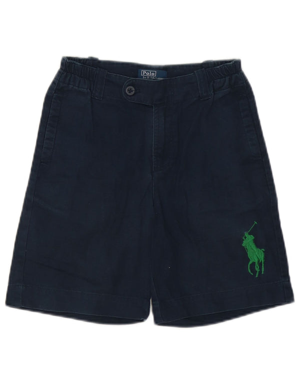Polo Ralph Lauren Drenge Chino Shorts 6-7 år W24 Marineblå Bomuld