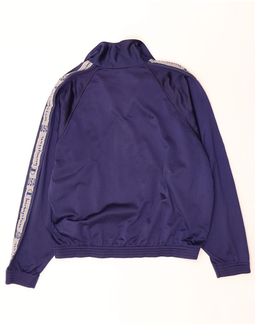 Champion Herre grafisk træningsdragt Topjakke Medium Navy Blue Colourblock