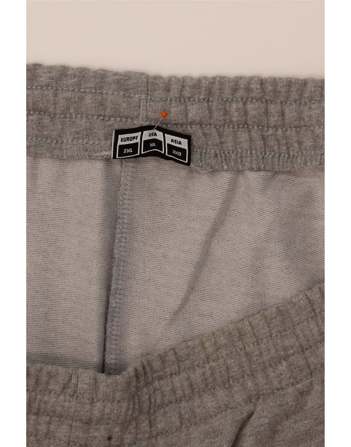 HUMMEL Mens Graphic Sport Shorts XL Grey Cotton Vintage Hummel and Second-Hand Hummel from Messina Hembry 