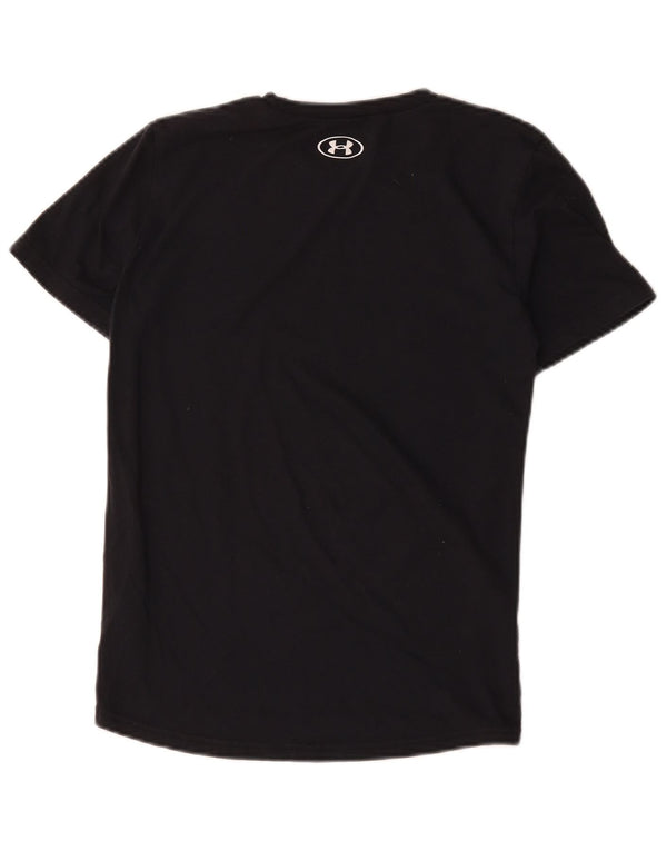 Under Armour Boys Heat Gear Grafisk T-Shirt Top 11-12 År Stor Sort