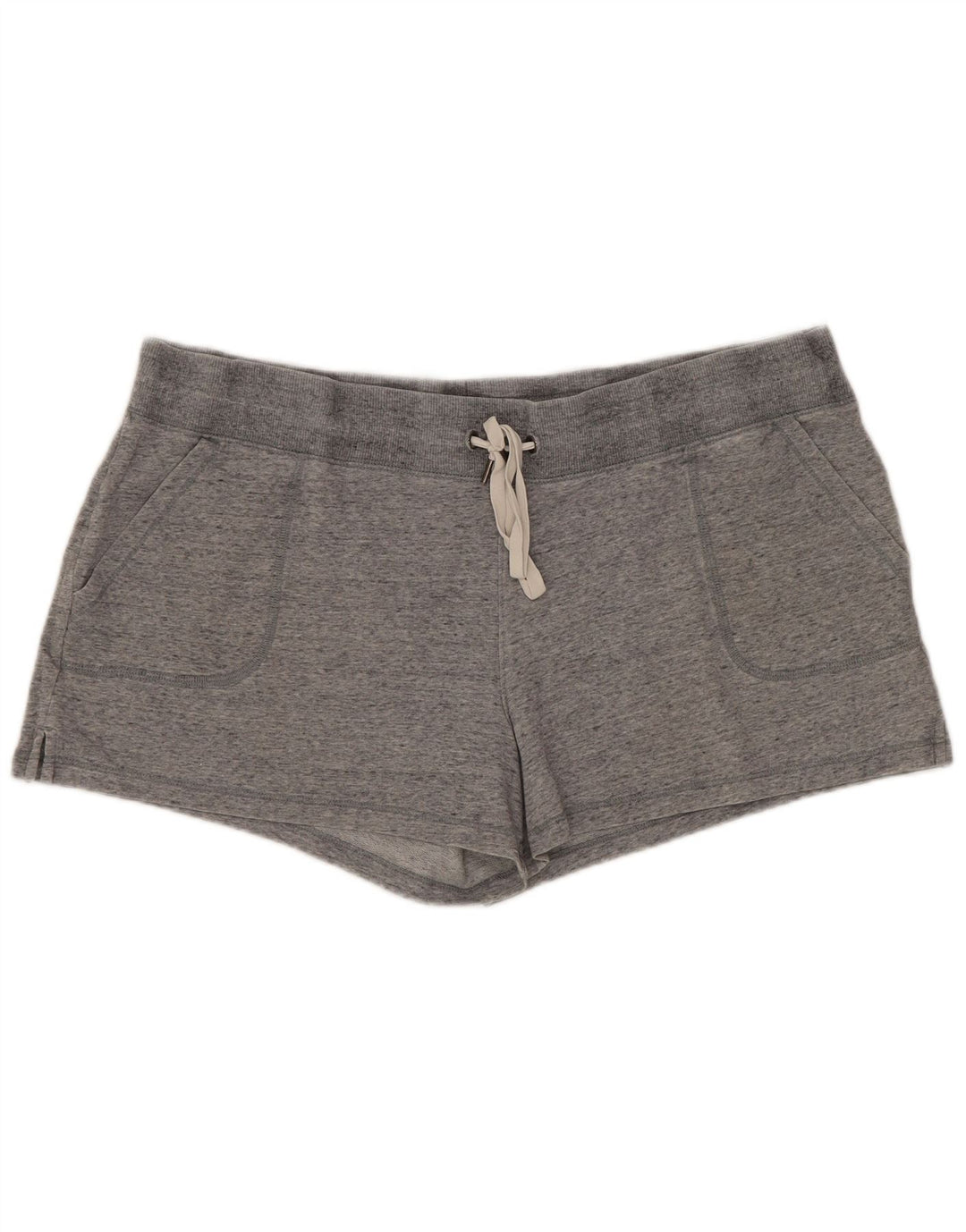 EDDIE BAUER Sportsshorts til kvinder UK 18 XL Grå Flecked Bomuld