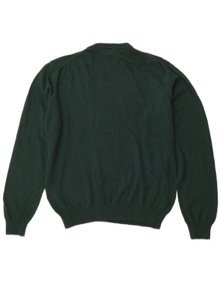 HARMONT & BLAINE Herre sweater med rund hals, stor grøn viskose