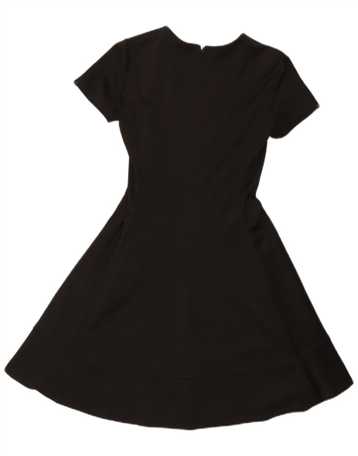 Dkny Dame A-Line Kjole US 4 Lille Sort Polyester