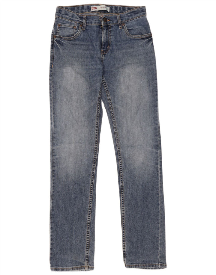 Levi's Boys 511 Slim Jeans 13-14 år W28 L29 Blå Bomuld