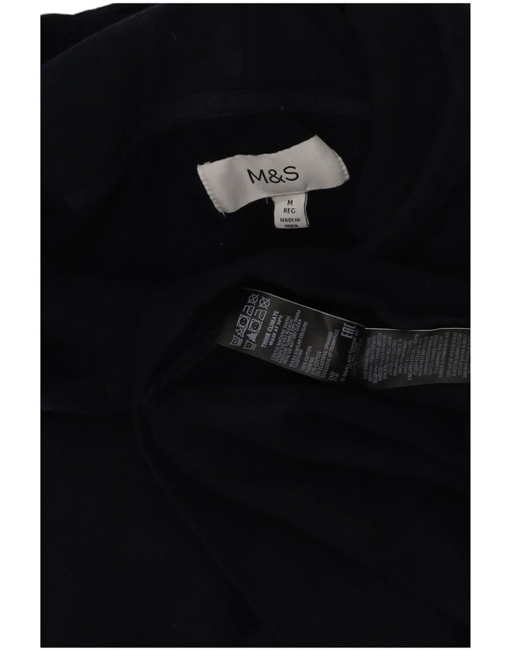 Marks & Spencer Dame hættetrøje Jumper Medium Navyblå Bomuld
