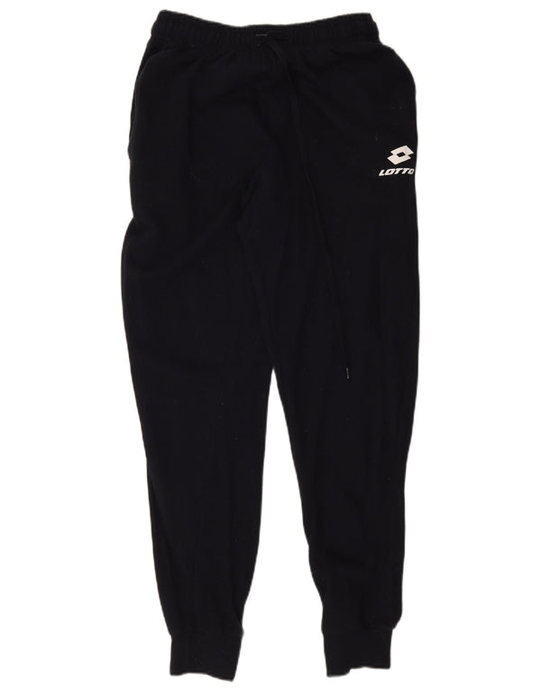 Lotto Dame træningsdragt Bukser Joggers UK 16 Large Navy Blue Cotton