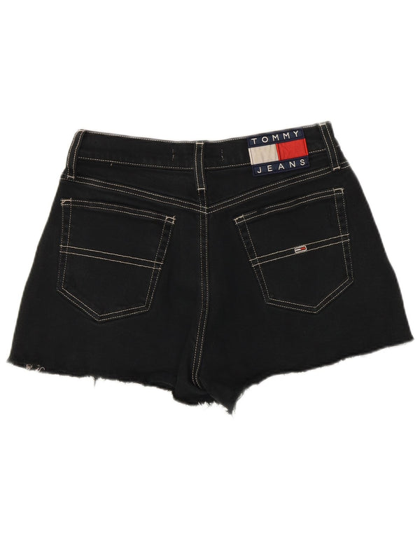 Tommy Hilfiger denimshorts til kvinder W26 Small Black