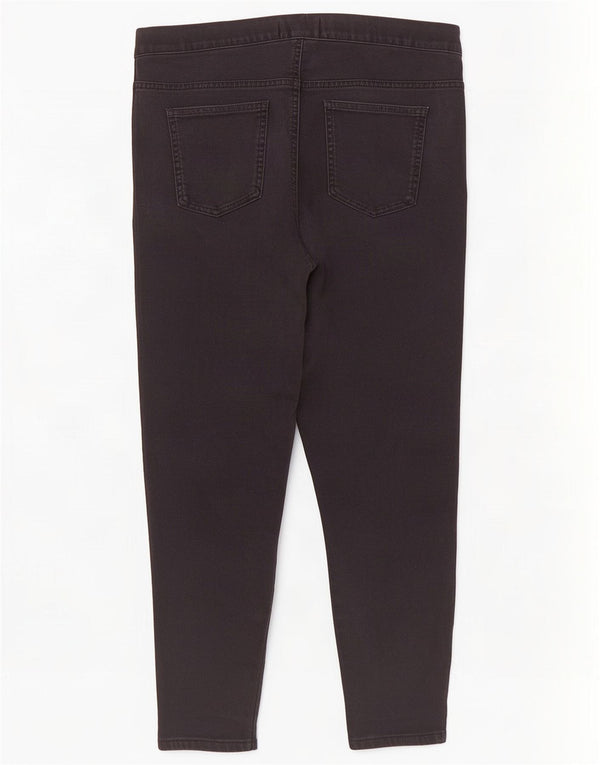 Marks & Spencer Dame Jegging Jeans UK 16 Large W34 L32 Black Bomuld