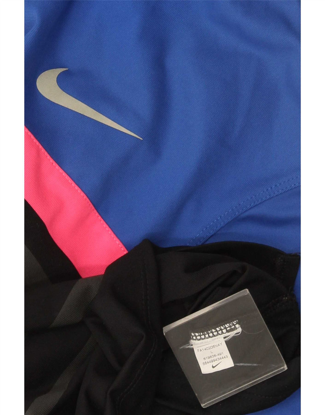 Nike Polo skjorte til mænd, stor flerfarvet stribet