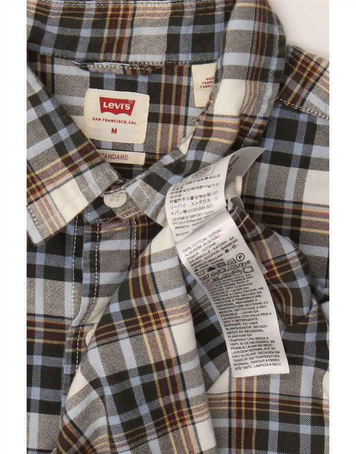 Levi's Herre Standard Fit skjorte Medium Flerfarvet ternet bomuld