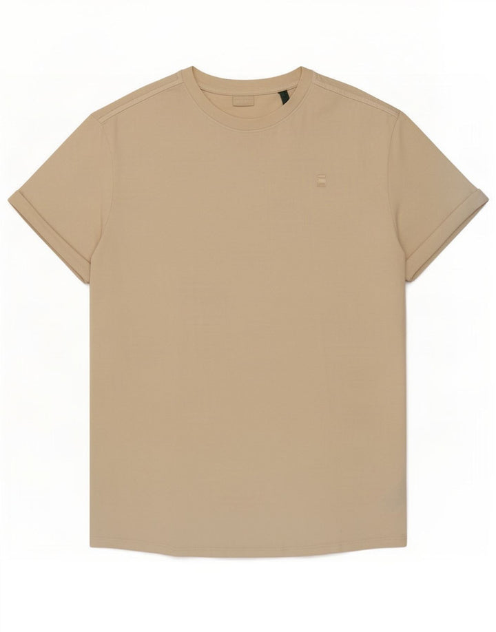 G-Star Herre T-Shirt Top Stor Beige Bomuld
