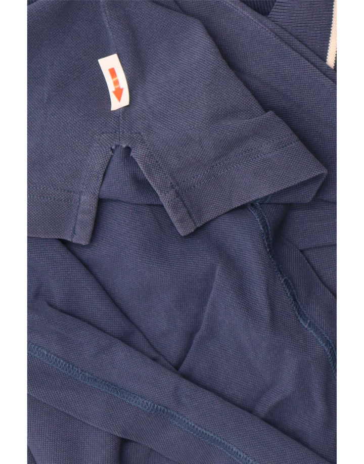 Fred Perry Herre poloshirt Medium marineblå stribet bomuld