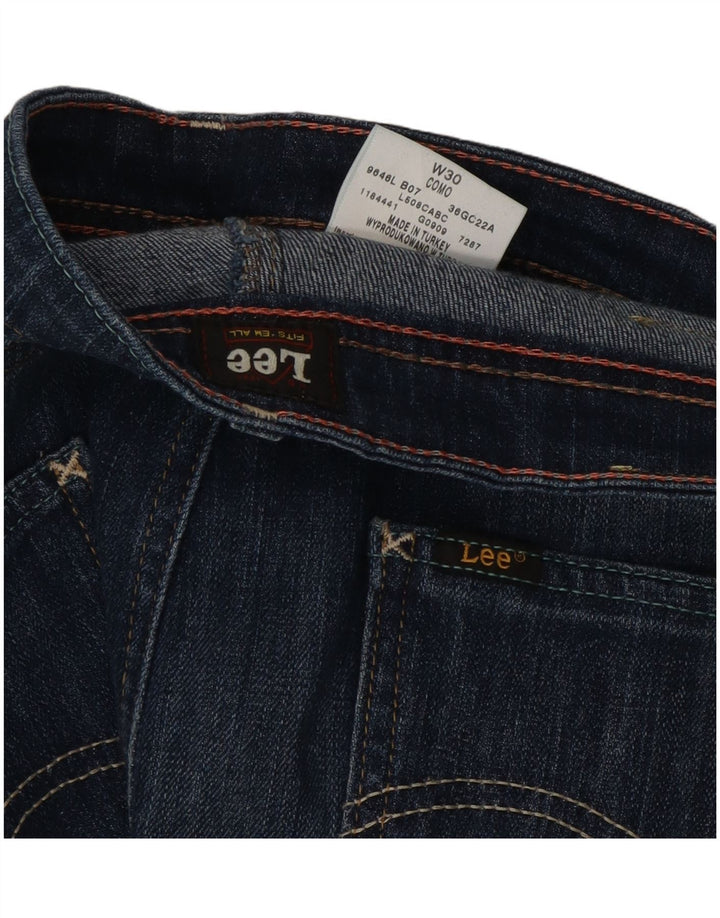 Lee Dame Como Mini Denim Nederdel W30 Medium Blue Bomuld