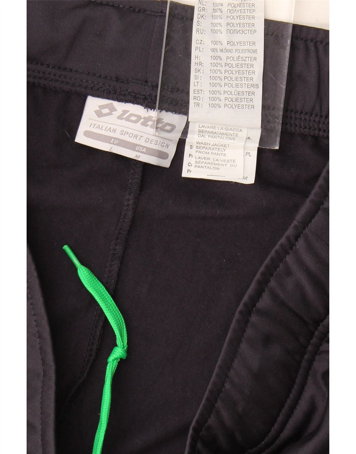 LOTTO Mens Tracksuit Trousers Large  Navy Blue Polyester